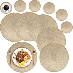 Casa round placemats for sale  Delivered anywhere in UK