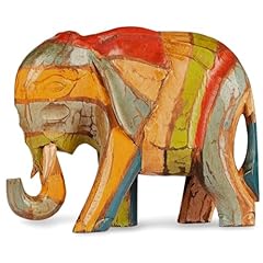 Elefante legno intagliato usato  Spedito ovunque in Italia 