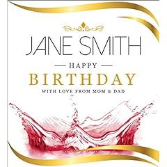 Personalised wine label for sale  Delivered anywhere in UK