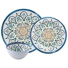Melamine dinnerware sets for sale  Delivered anywhere in USA 