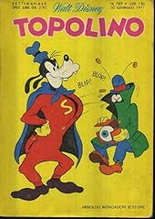 Topolino n.789 completo usato  Spedito ovunque in Italia 