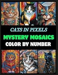 Mystery mosaic cats for sale  Delivered anywhere in USA 