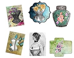 Corsets flowers scrapbook for sale  Delivered anywhere in USA 