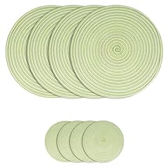 Woven round placemats for sale  Delivered anywhere in UK