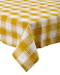 Seersucker check tablecloth for sale  Delivered anywhere in UK
