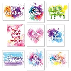 Set watercolor inspirational for sale  Delivered anywhere in USA 