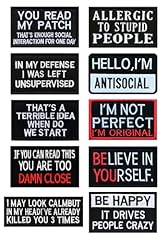 Pieces funny embroidery for sale  Delivered anywhere in UK