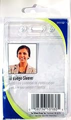 Badge sleeve transparent for sale  Delivered anywhere in UK