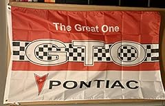 Pontiac gto banner for sale  Delivered anywhere in USA 