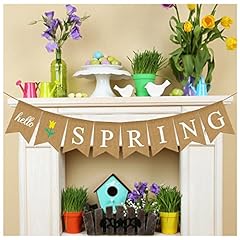 Hello spring banner for sale  Delivered anywhere in USA 