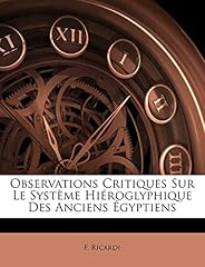 Observations critiques systèm d'occasion  Livré partout en France