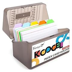 Koogel index card for sale  Delivered anywhere in USA 