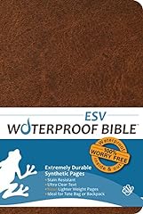 Esv waterproof bible usato  Spedito ovunque in Italia 
