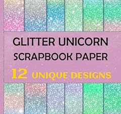 Glitter unicorn scrapbook for sale  Delivered anywhere in USA 