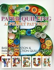 Paper quilling alphabet for sale  Delivered anywhere in USA 