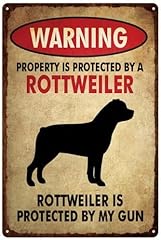 Qkiods warning rottweiler for sale  Delivered anywhere in USA 