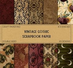 Vintage gothic scrapbook usato  Spedito ovunque in Italia 