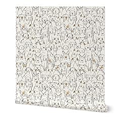 Spoonflower removable wallpape for sale  Delivered anywhere in USA 