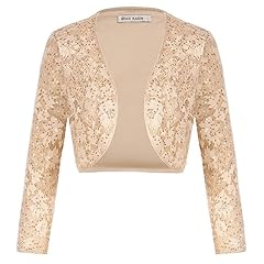 Women sequin bolero for sale  Delivered anywhere in USA 