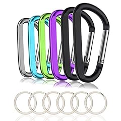 6pcs carabiner caribeaner for sale  Delivered anywhere in USA 