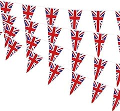 Union jack bunting for sale  Delivered anywhere in UK