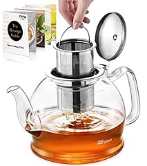 Glass teapot 1200 for sale  Delivered anywhere in UK