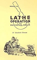 Used, Atlas Craftsman Manual of Lathe Operation Book for for sale  Delivered anywhere in USA 