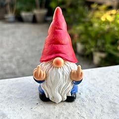 Middle finger gnome for sale  Delivered anywhere in USA 