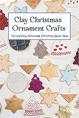 Clay christmas ornament for sale  Delivered anywhere in UK