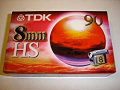 Tdk 8mm blank for sale  Delivered anywhere in Ireland