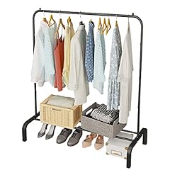 JIUYOTREE Clothing Garment Rack, Metal Clothes Rail,, used for sale  Delivered anywhere in UK