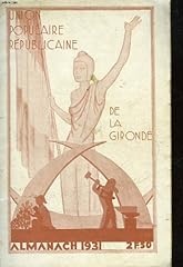 Alamanch 1931 union d'occasion  Livré partout en France