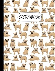 Pug sketchbook pug for sale  Delivered anywhere in USA 