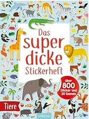 Superdicke stickerheft tiere gebraucht kaufen  Wird an jeden Ort in Deutschland