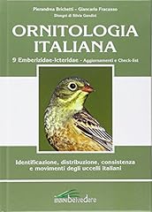 Ornitologia italiana. emberizi usato  Spedito ovunque in Italia 