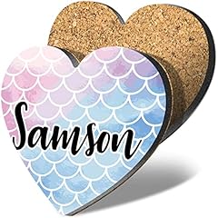 Heart coaster name for sale  Delivered anywhere in UK
