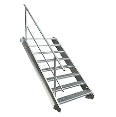 Stufen stahltreppe einseitigem gebraucht kaufen  Wird an jeden Ort in Deutschland
