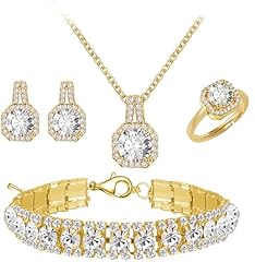 4pcs cubic zirconia for sale  Delivered anywhere in USA 