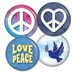 Button love peace gebraucht kaufen  Wird an jeden Ort in Deutschland