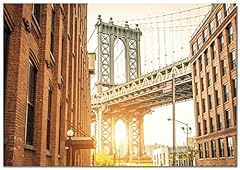 Panorama leinwandbild brooklyn gebraucht kaufen  Wird an jeden Ort in Deutschland