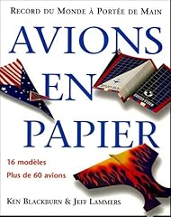 Avions papier record d'occasion  Livré partout en France