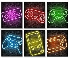 Neon gaming posters for sale  Delivered anywhere in USA 