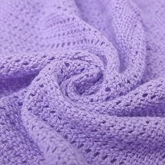 Purple cellular blanket for sale  Delivered anywhere in UK