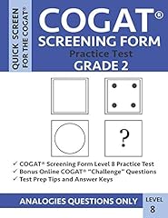 Cogat screening form for sale  Delivered anywhere in Ireland