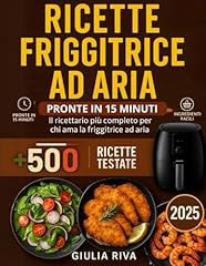 Ricette friggitrice aria usato  Spedito ovunque in Italia 