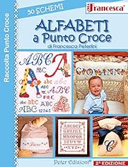 Alfabeti punto croce. usato  Spedito ovunque in Italia 