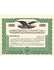 Loose stock certificates for sale  Delivered anywhere in USA 