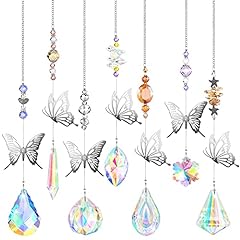 Pieces crystals suncatcher for sale  Delivered anywhere in USA 