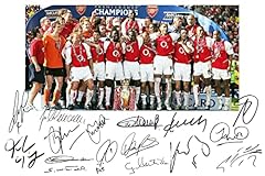 Arsenal invincibles autograph for sale  Delivered anywhere in UK