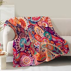 Boho floral blanket for sale  Delivered anywhere in USA 